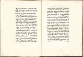 Разворот книги «Об Этне» Пьетро Бембо. Альд Мануций — издатель, выпустивший книгу в 1496 году, автор шрифта — Франческо Гриффо
