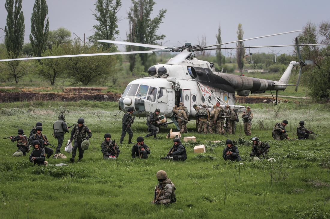 Фото боевых действий на донбассе