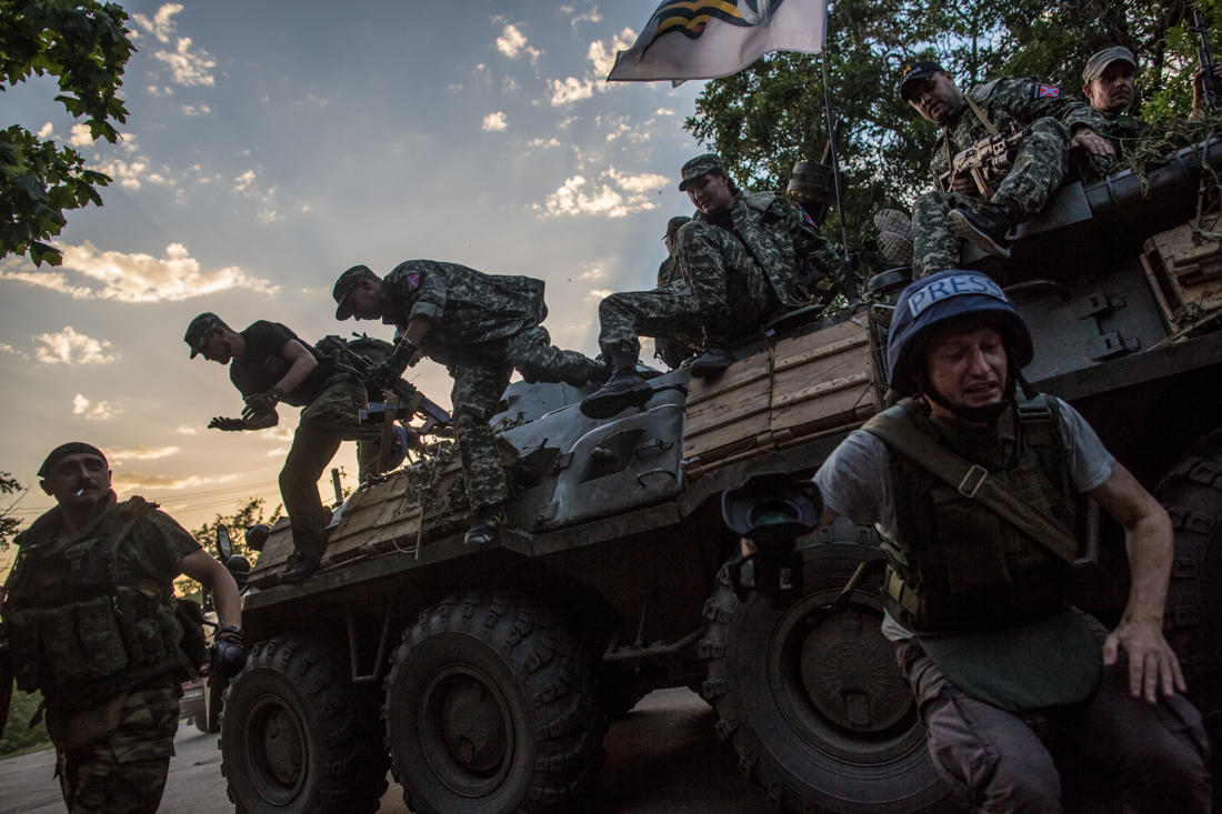 Фото боевых действий на донбассе