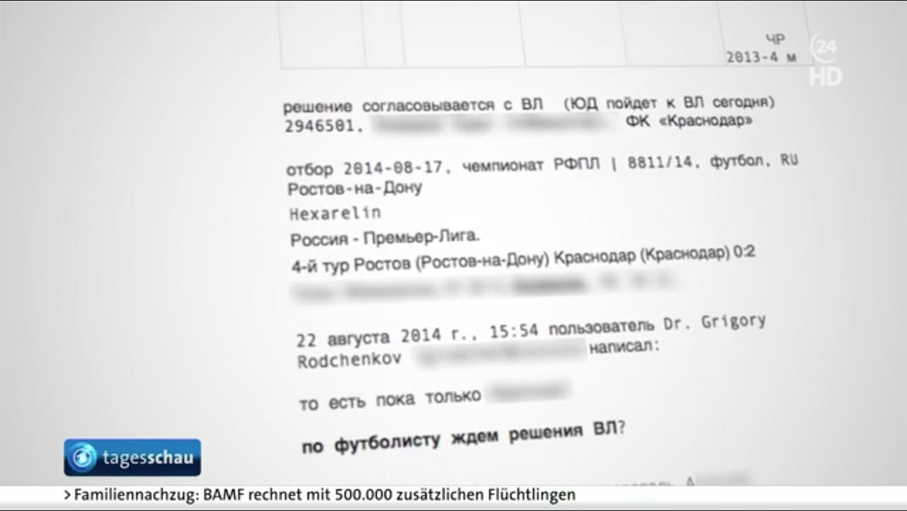 Телеканал ARD заподозрил Мутко в сокрытии положительной допинг-пробы  футболиста «Краснодара» — Meduza