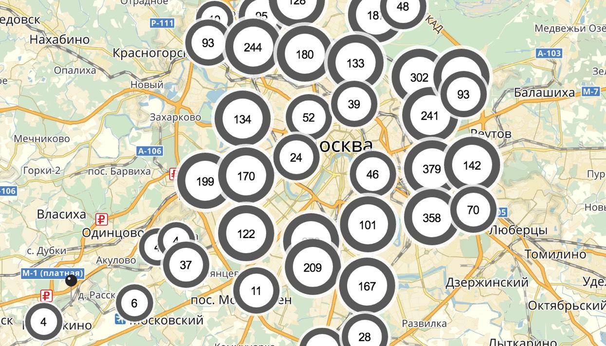 Мэрия Москвы рассказала, какие дома хочет снести в первую очередь. Карта —  Meduza