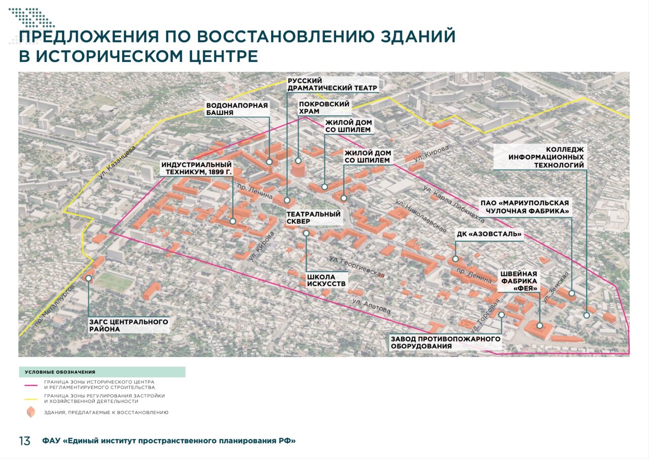 The Village получил российский «план развития Мариуполя до 2035-го». РФ  планирует восстановить «Азовсталь» и Драмтеатр (где от ее обстрелов погибли  сотни людей) «Реальная задача — быстро скрыть следы войны» — Meduza