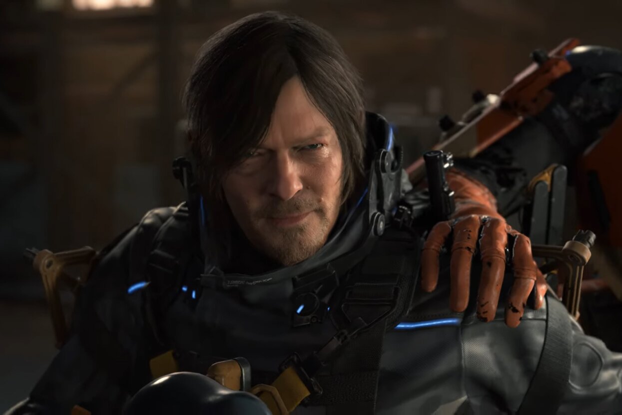 Хидео Кодзима показал большой трейлер своей новой игры Девять минут Death  Stranding 2 — с Норманом Ридусом, Эль Фаннинг и злодеем с электрогитарой —  Meduza