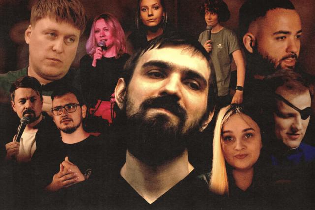 What do you say when one of your own gets six years for a joke? If you’re a comedian in Russia, nothing.