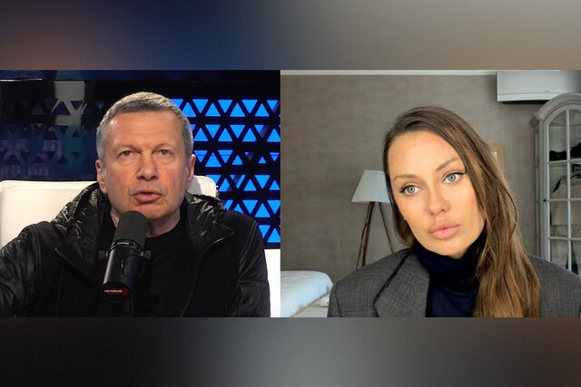 The saga continues with Bonya. She came on the air to Vladimir Solovyov, who recently rebuked her. They made peace – and now they love Putin and promote Max