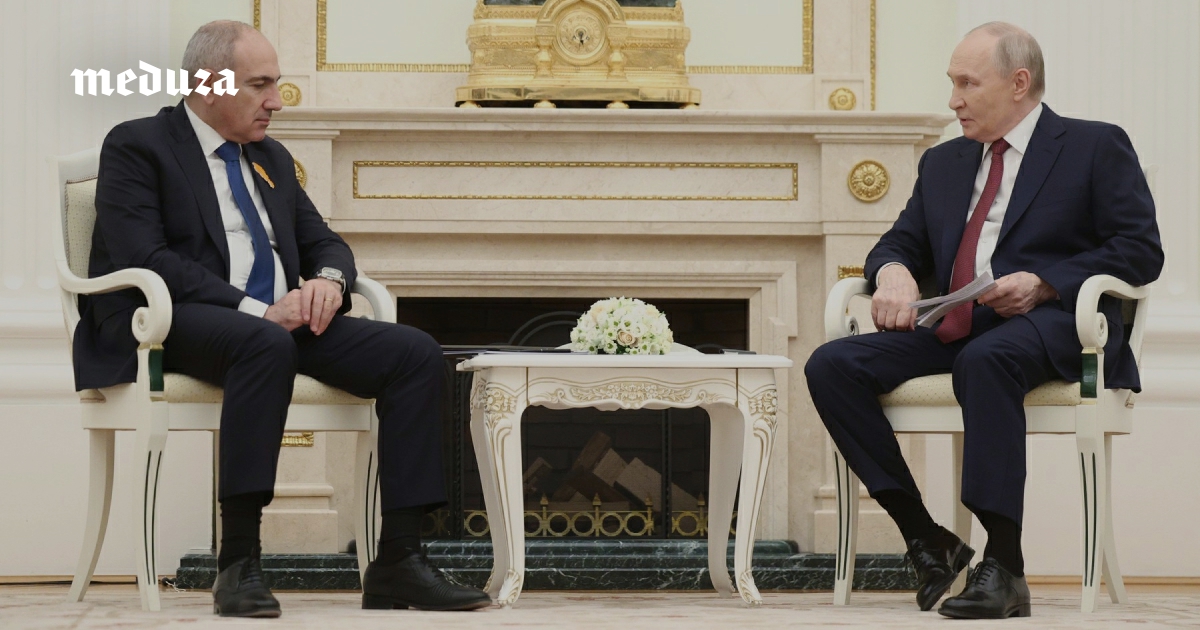 Пашинян на встрече с Путиным в Кремле рассказал ему о демократии и свободе слова. «У нас социальные сети, например, на 100% свободны»