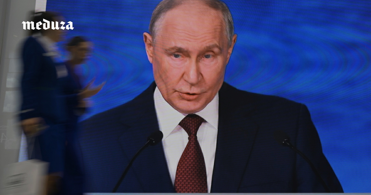 «Работайте, братья». Путин ответил на письмо Зеленского, предложившего прекратить войну. Но в итоге обратился не к президенту Украины, а к российским военным