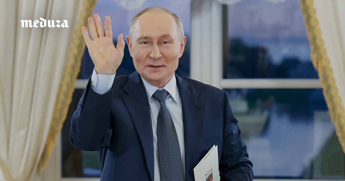Путин на фоне снижения рейтингов стал чаще появляться на публике. Но в регионы президент по-прежнему не ездит — по соображениям безопасности