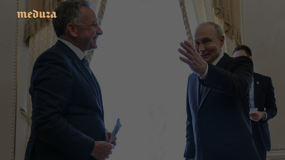 Putin and U.S. envoy Witkoff hold talks in St. Petersburg as Washington ...