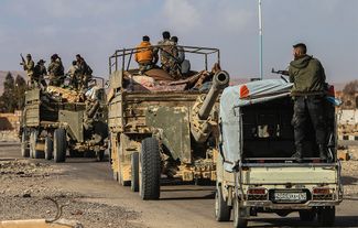 Солдаты сирийской правительственной армии. 27 марта 2016 года