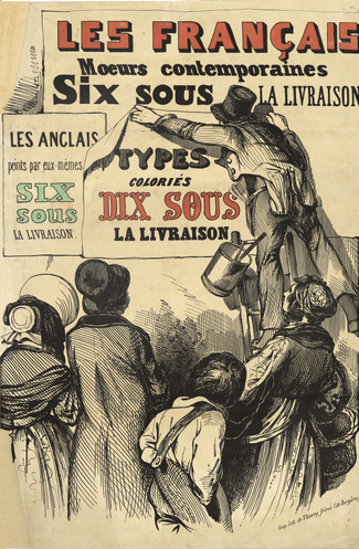 Поль Гаварни. Французы, современные нравы. 1842