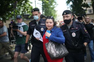The arrest of Sofya Rusova