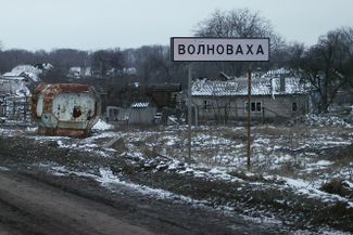 Volnovakha is a strategically vital point on the highway between Donetsk and Mariupol. Fighting for control of the town began on the first day of Russia’s full-scale invasion, February 24, 2022.