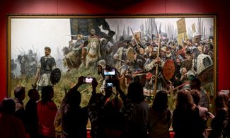 Do you know what “Russian determinism” is? This was explained to you at the exhibition in St. Petersburg. Here are some pictures