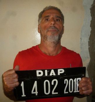 Rocco Morabito. This mugshot was published by the Uruguayan Interior Ministry after Morabito’s escape.