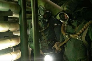 A shot from the TV series 