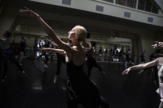 Репетиция артистов балета. 6 июля 2022 года