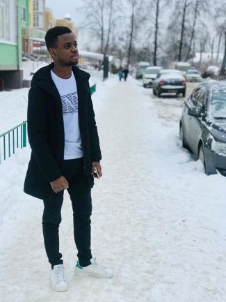 Roy is a student from Congo, studying at Bryansk State University