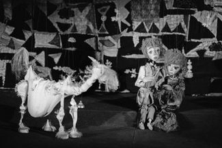 Сцена из спектакля «Альфред и Виолетта». Москва, 23 мая 1983 года