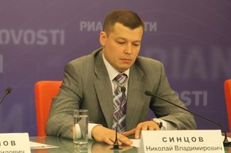Николай Синцов в 2014 году