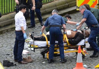По неподтвержденной информации, на этой фотографии снят террорист, застреленный полицией рядом с парламентом Великобритании