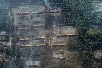 Арсенал в Октябрьском после атаки дронов. 22 сентября 2024 года