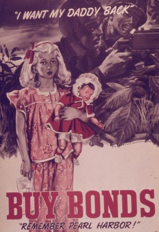 Плакат с надписью «Помни о Перл-Харборе»