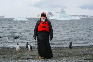 Патриарх Кирилл в Антарктиде, 18 февраля