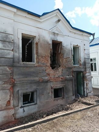 A building of the St. Nicholas Belogorsky Monastery