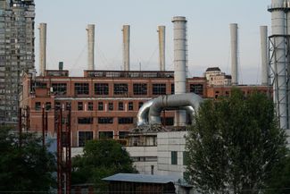 Разрушения завода «Артем». Август 2023 года