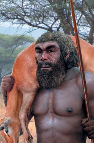 Человек из Брокен-Хилл — один из наших африканских предков. Замбия, 300 тыс. лет назад.