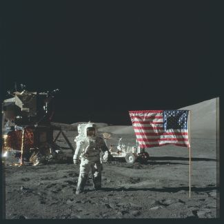Высадка на Луну в рамках миссии «Аполлон-17»