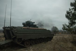 БМП «Мардер», принадлежащая украинской армии