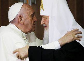Встреча папы римского Франциска и патриарха Кирилла в Гаване, 12 февраля