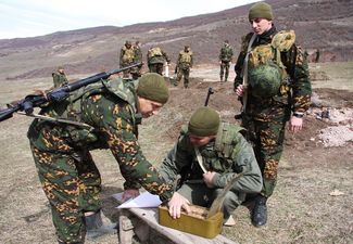 Российская военная база в Южной Осетии. 19 марта 2013-го