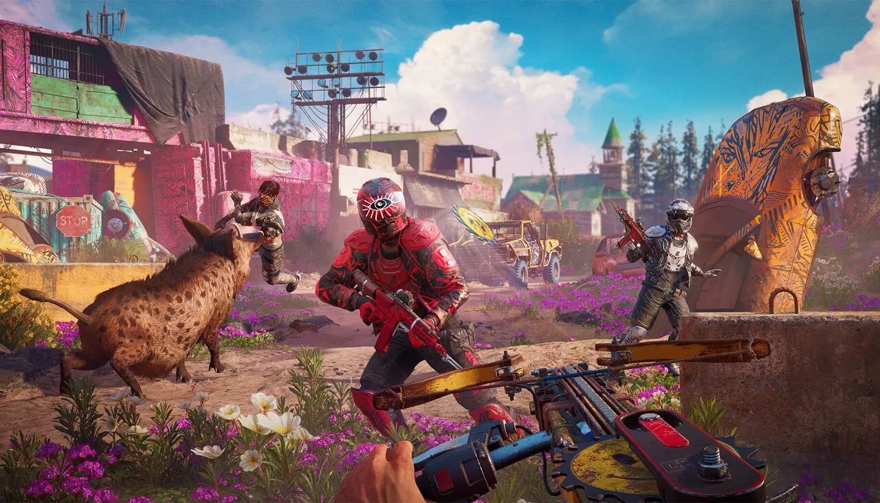 Ядерный удар по Америке ничего не изменил Вышел шутер Far Cry New Dawn — он  почти не отличается от предыдущей части — Meduza