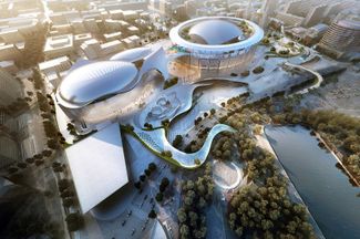 Concept art for the new Olympic Stadium