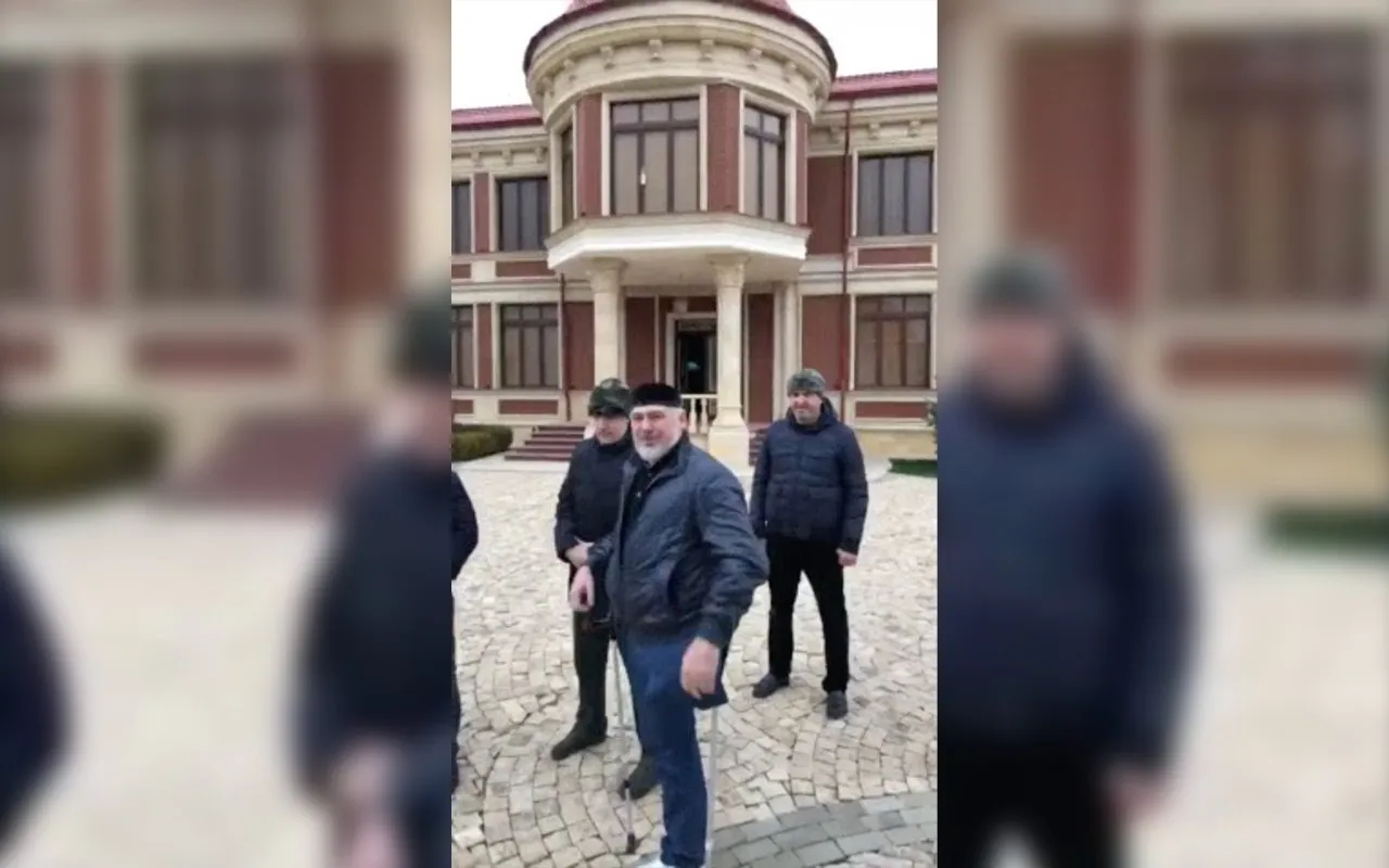скриншот видео Рамзана Кадырова