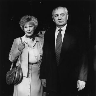 Раиса и Михаил Горбачевы, 1998 год
