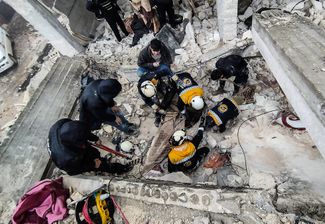 Поисково-спасательная операция в городе Африн, Сирия