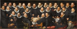 Арт Питерсзоон, «Урок анатомии Себастиана Эгбертсзоона». 1601–1603 годы