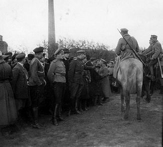 Конвой Анатолия Пепеляева. Томск, 1918 год