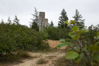 The ruins of Neftegorsk in 2020