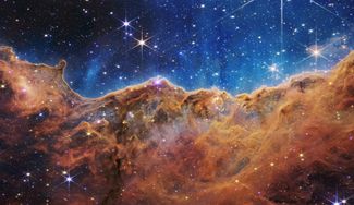Туманность Киля, расположенная в созвездии Киль в 7,6 тысячи световых лет от Земли. Она является одной из самых крупных областей звездообразования в Млечном пути.
