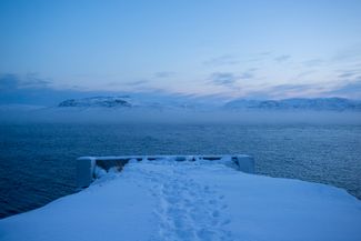 View of the Barents Sea