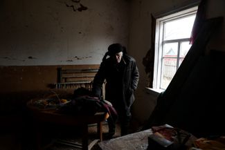Последний житель, оставшийся в Тетереве. 83-летний Валентин Сергеевич