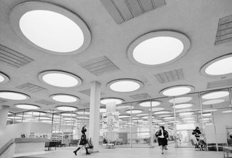Внутри библиотеки ИНИОН. 1978 год