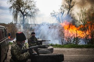 Военные действия на востоке Украины, апрель 2014 года