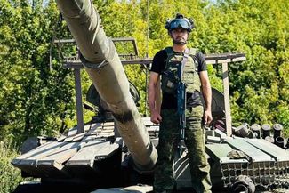 Sanjok Acharya at a Russian training camp