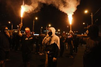 Августовские протесты в Минске